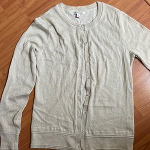 Banana Republic Gold Cardigan
